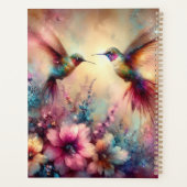 Jardin de fleurs de colibris (Dos)