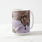 Jardin de fleurs de Dahlia Mug Abstrait floral (Devant droit)