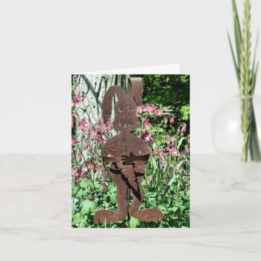 Jardin de fleurs de lapin rouillé (Devant)