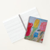 Jardin de fleurs d'été Carnet spirale (Intérieur)