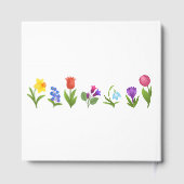 Jardin de fleurs Le printemps est arrivé (Verso)