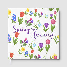 Jardin de fleurs Le printemps est arrivé