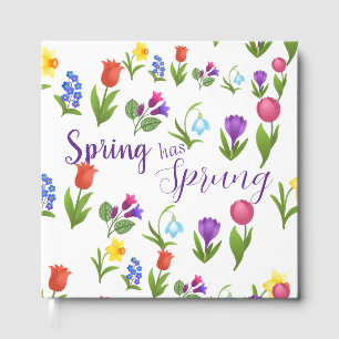 Jardin de fleurs Le printemps est arrivé