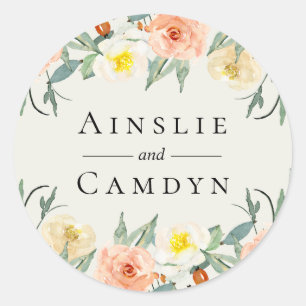 Jardin De Fleurs Persoonlijke Sticker