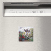 Jardin de Giverny par Claude Monet Fine Art Magnet (In Situ (Lave-vaisselle))