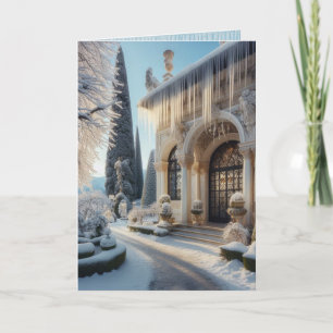 Jardin de glace Élégant hiver