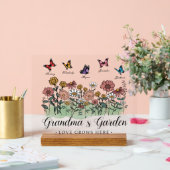 Jardin de grand-mère Garde moderne 5 noms personna (Mariage)