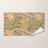 Jardin de jonquilles de William Morris Fleur Class (Serviette à main)