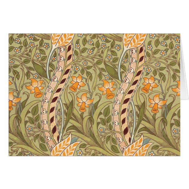 Jardin de jonquilles de William Morris Fleur Class (Devant horizontal)