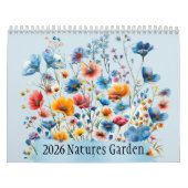 Jardin de la nature 2026 Calendrier du mur (Protection)