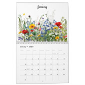 Jardin de la nature 2026 Calendrier du mur (Jan 2027)