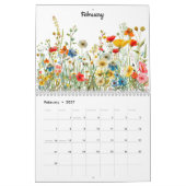 Jardin de la nature 2026 Calendrier du mur (Feb 2027)