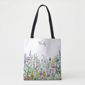 Jardin de la nature Sac fourre-tout personnalisé