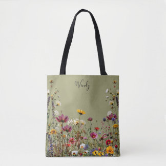 Jardin de la nature Sac fourre-tout personnalisé
