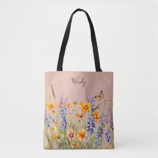 Jardin de la nature Sac fourre-tout personnalisé
