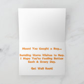 "Jardin de libellules" Bonne carte #2 (Intérieur)