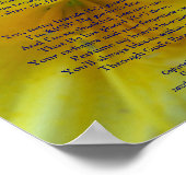 Jardin de mon coeur Poster diurne (Coin)