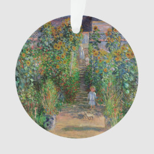 Jardin de Monet Vetheuil Impressionim Peinture de