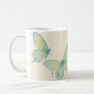 Jardin de papillons romantique – Tasses flottantes