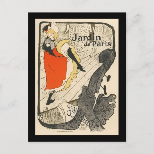 Jardin de Paris Briefkaart (Voorkant)