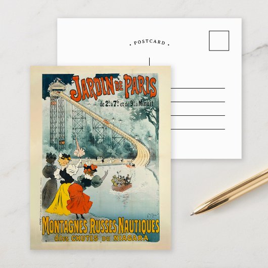 Jardin de Paris | Georges Meunier Briefkaart