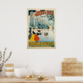 Jardin de Paris | Georges Meunier Poster (Keuken)