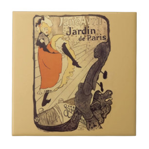 Jardin de Paris - Toulouse-Lautrec Tegeltje