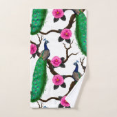 Jardin de Peacock (Serviette à main)