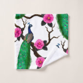 Jardin de Peacock (Gant de toilette)