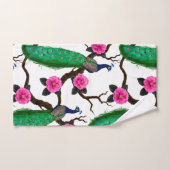 Jardin de Peacock (Serviette à main)