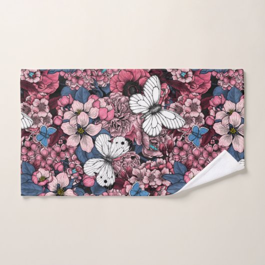 Jardin de printemps (Serviette à main)