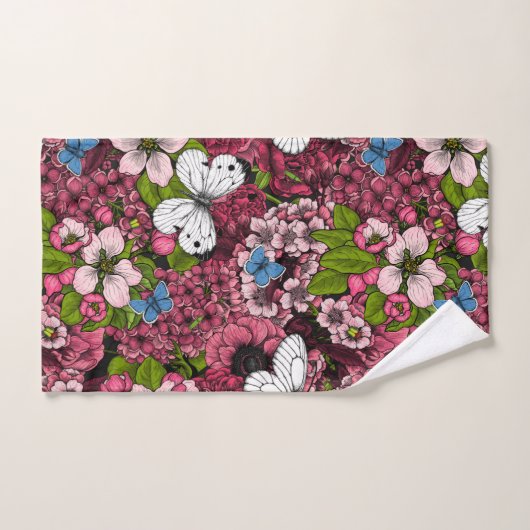 Jardin de printemps 2 (Serviette à main)