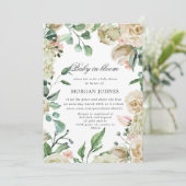 jardin de printemps virtuel Shower Invitation (Debout devant)