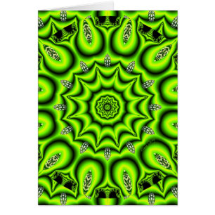 Jardin de ressort, vert de chaux abstrait lumineux