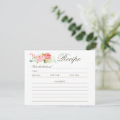 Jardin de roses | Carte de recette (Debout devant)