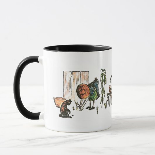"Jardin de Sarah" Possum Trot Mug (Gauche)