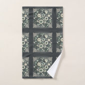 Jardin de tressage de trèfle chuchoté (Serviette à main)