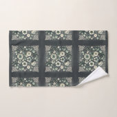 Jardin de tressage de trèfle chuchoté (Serviette à main)