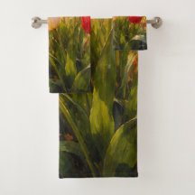 Jardin de tulipes - Style pictural