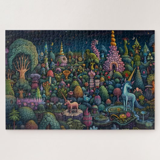 Jardin de Unicorn Wonder Puzzle (Horizontal)
