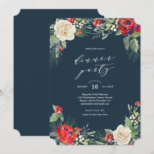 Jardin de vacances Dîner de fête Invitation