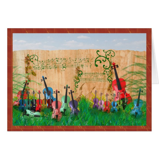 Jardin de violon (Devant horizontal)