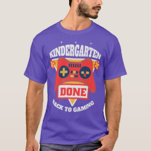 Jardin d'enfants terminé, retour au jeu, T-shirt P