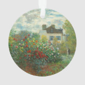 Jardin des artistes de Monet dans Peinture d'Argen (dos)