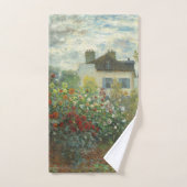 Jardin des artistes de Monet dans Peinture d'Argen (Serviette à main)