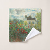 Jardin des artistes de Monet dans Peinture d'Argen (Gant de toilette)