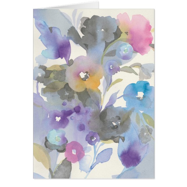 Jardin des bijoux | Pétales pastel violet (Devant)