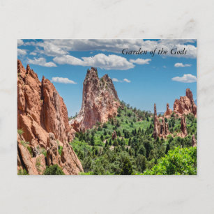 Jardin des Dieux Colorado Carte postale