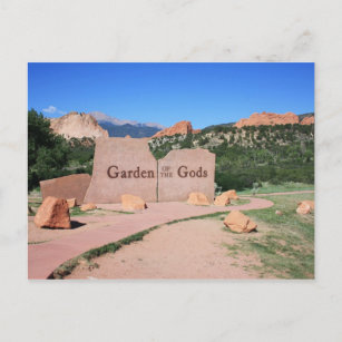 Jardin des Dieux - Colorado Carte postale