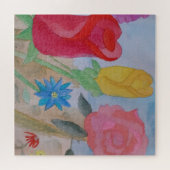 Jardin des fleurs d'été Jigsaw Puzzle (Horizontal)